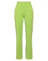 Imperial Woman Pants Lime Green Size Xl Polyester, Elastane In Green