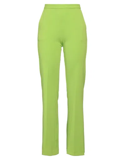 Imperial Woman Pants Lime Green Size Xl Polyester, Elastane