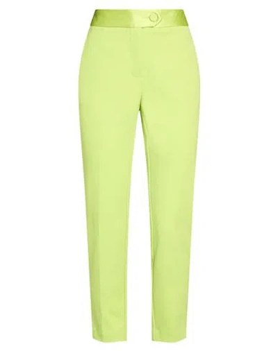 Imperial Woman Pants Lime Green Size Xs Polyester, Elastane