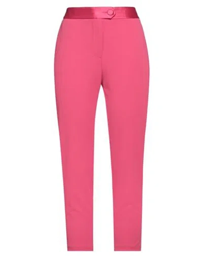 IMPERIAL IMPERIAL WOMAN PANTS MAGENTA SIZE M POLYESTER, ELASTANE