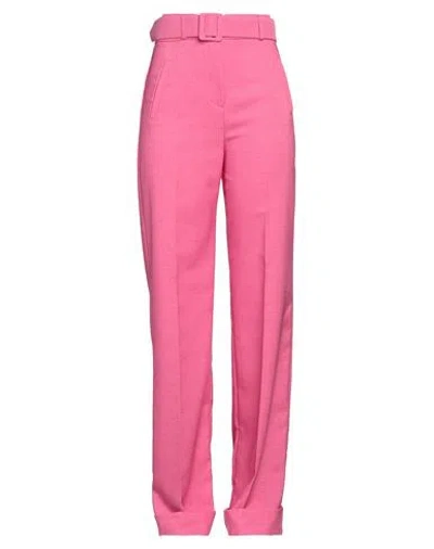 IMPERIAL IMPERIAL WOMAN PANTS MAGENTA SIZE S POLYESTER