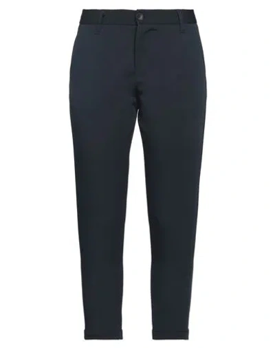 Imperial Woman Pants Midnight Blue Size 6 Polyester, Viscose, Elastane In Blue