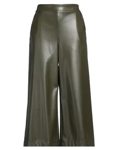 Imperial Woman Pants Military Green Size S Polyester, Polyurethane