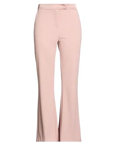 Imperial Woman Pants Pink Size Xl Polyester, Elastane