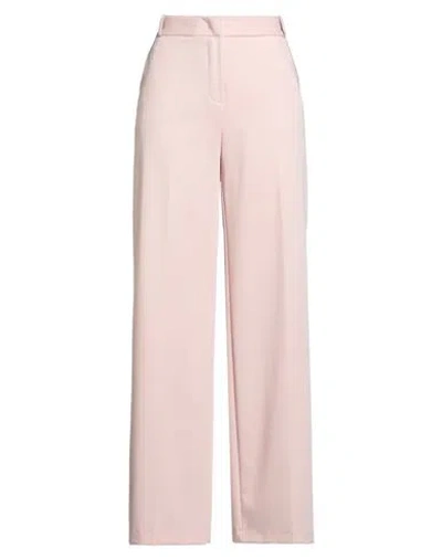 Imperial Woman Pants Pink Size Xs Polyester, Viscose, Elastane, Acetate In Purple