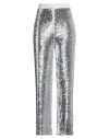 Imperial Woman Pants Silver Size M Polyester, Elastane