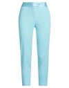 Imperial Woman Pants Sky Blue Size S Polyester, Elastane