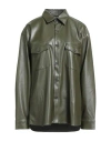 Imperial Woman Shirt Military Green Size L Polyurethane In Green