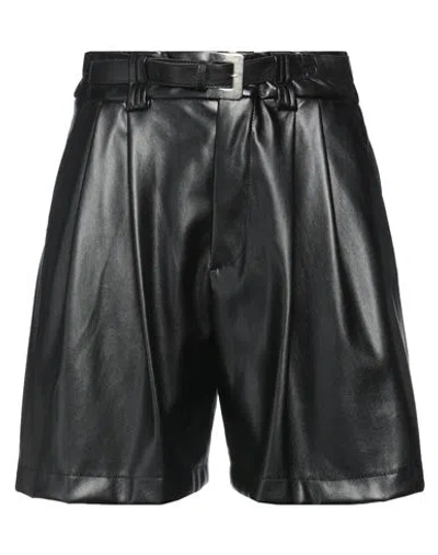 Imperial Woman Shorts & Bermuda Shorts Black Size S Polyester, Polyurethane