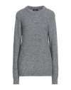 Imperial Woman Sweater Grey Size M Acrylic, Wool, Polyamide, Mohair Wool In Gray