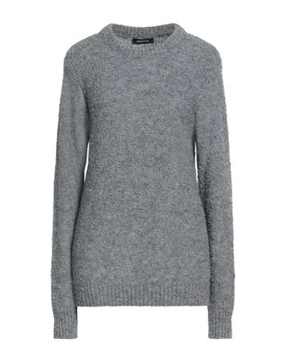Imperial Woman Sweater Grey Size M Acrylic, Wool, Polyamide, Mohair Wool In Gray