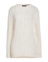 Imperial Woman Sweater Ivory Size L Acrylic, Polyamide, Wool, Viscose In White