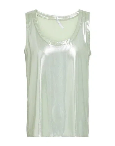 Imperial Woman Top Light Green Size M Polyester