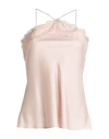 Imperial Woman Top Light Pink Size L Polyester, Elastane In Pink