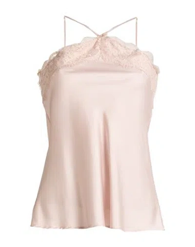 Imperial Woman Top Light Pink Size L Polyester, Elastane