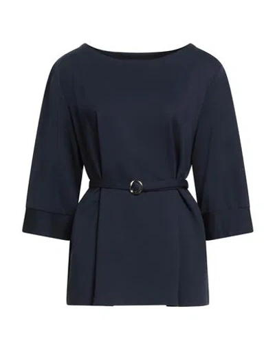 Imperial Woman Top Midnight Blue Size Xl Viscose, Polyamide, Elastane