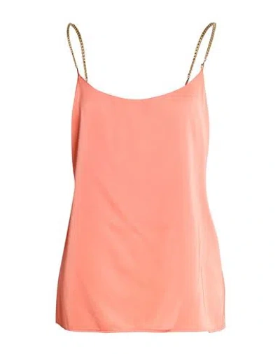 Imperial Woman Top Orange Size S Polyester, Elastane In Multi