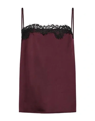 Imperial Woman Top Plum Size M Polyester In Purple