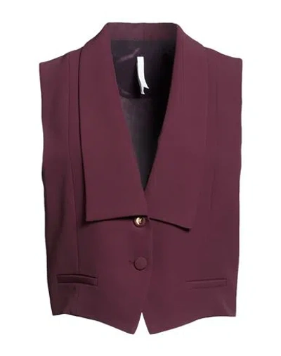 Imperial Woman Top Plum Size Xl Polyester In Purple