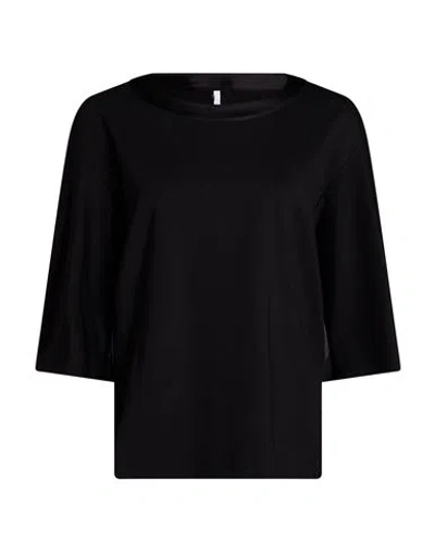 Imperial Woman T-shirt Black Size Xs Viscose, Polyamide, Elastane