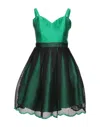 Impero® Short Dresses In Green