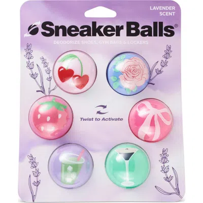 Implus 6-pack Sneaker Balls In Purple