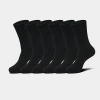 Implus Men's Finish Line 6-pack Crew Socks Size Large Cotton