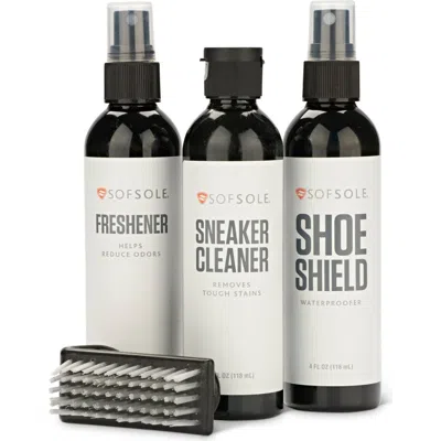 Implus Sneaker Care 4-piece Set In Black