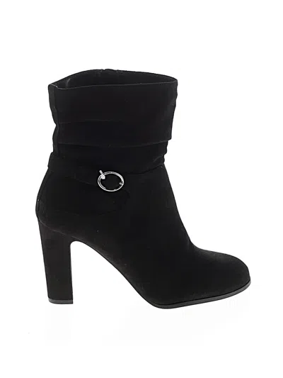 Pre-owned Impo Ankle Boots In Black