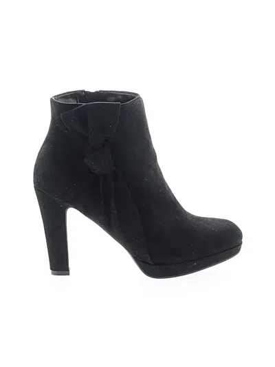 Pre-owned Impo Ankle Boots In Black