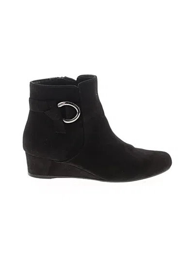 Pre-owned Impo Ankle Boots In Black
