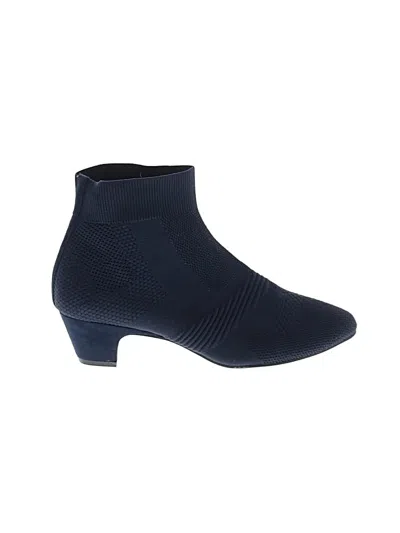 Pre-owned Impo Ankle Boots In Blue