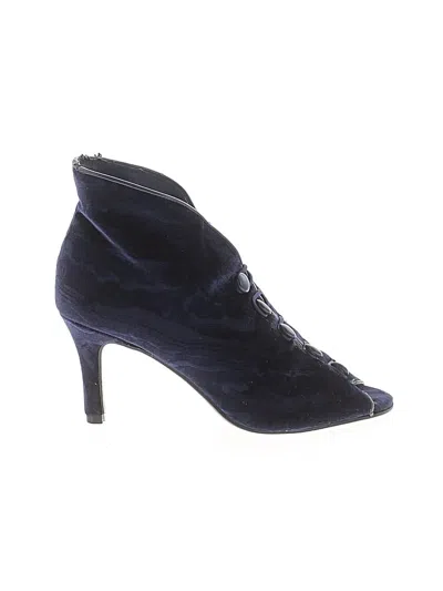 Pre-owned Impo Ankle Boots In Blue