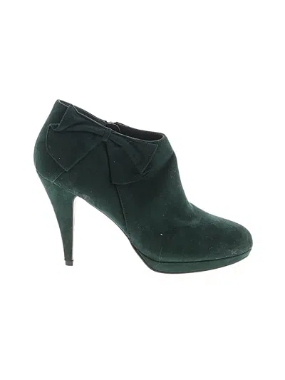 Pre-owned Impo Ankle Boots In Green