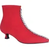 Impo Garda Stretch Ankle Boot In Classic Red