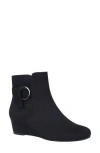 Impo Gasha Womens Faux Suede Booties In Black