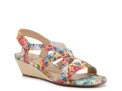 Impo Gracine Wedge Sandal In Multi