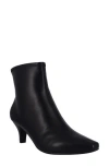Impo Naja Stretch Ankle Bootie In Black Leather
