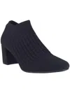 Impo Nancia Womens Knit Slip On Booties In Black