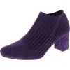 Impo Women's Noeva Stretch Knit Ankle Bootie With Memory Foam Women's Shoes In Yellow