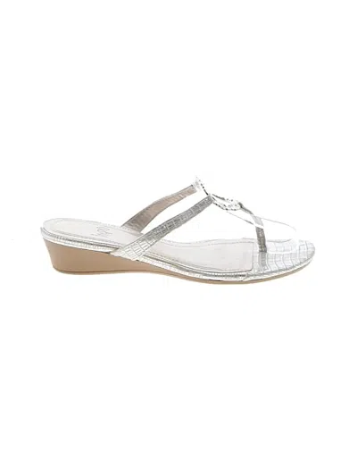 Pre-owned Impo Sandals In Silver