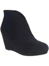 IMPO THORSON WOMENS FAUX SUEDE ANKLE BOOTIES