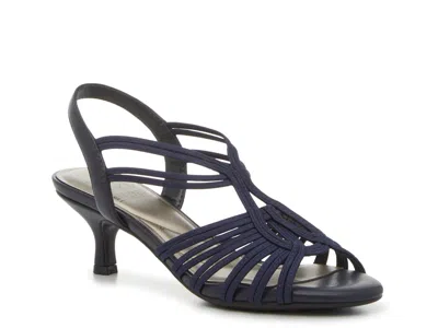 Impo Wide Width Emma Sandal In Blue