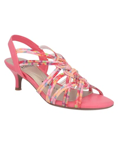 Impo Women's Emmeline Stretch Dress Sandals In Pastel Multi