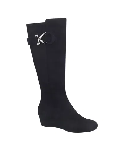 IMPO WOMEN'S GEORGIA MEMORY FOAM STRETCH WEDGE BOOTS