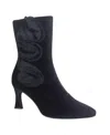 Impo Women's Vanguard Memory Foam Stretch Booties In Black