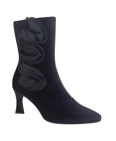 Impo Women's Vanguard Memory Foam Stretch Booties In Black