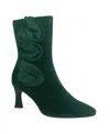 Impo Women's Vanguard Memory Foam Stretch Booties In Juniper