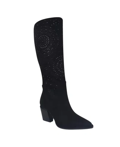 Impo Women's Vinaya Bling Knee High Dress Boots In Black