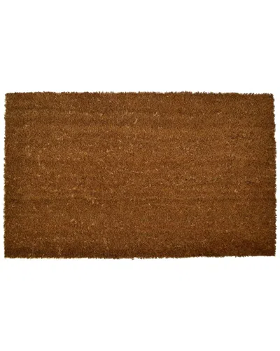 Imports Decor 15m Plain Doormat In Brown